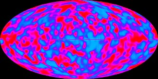 Image of the cosmic microwave background.